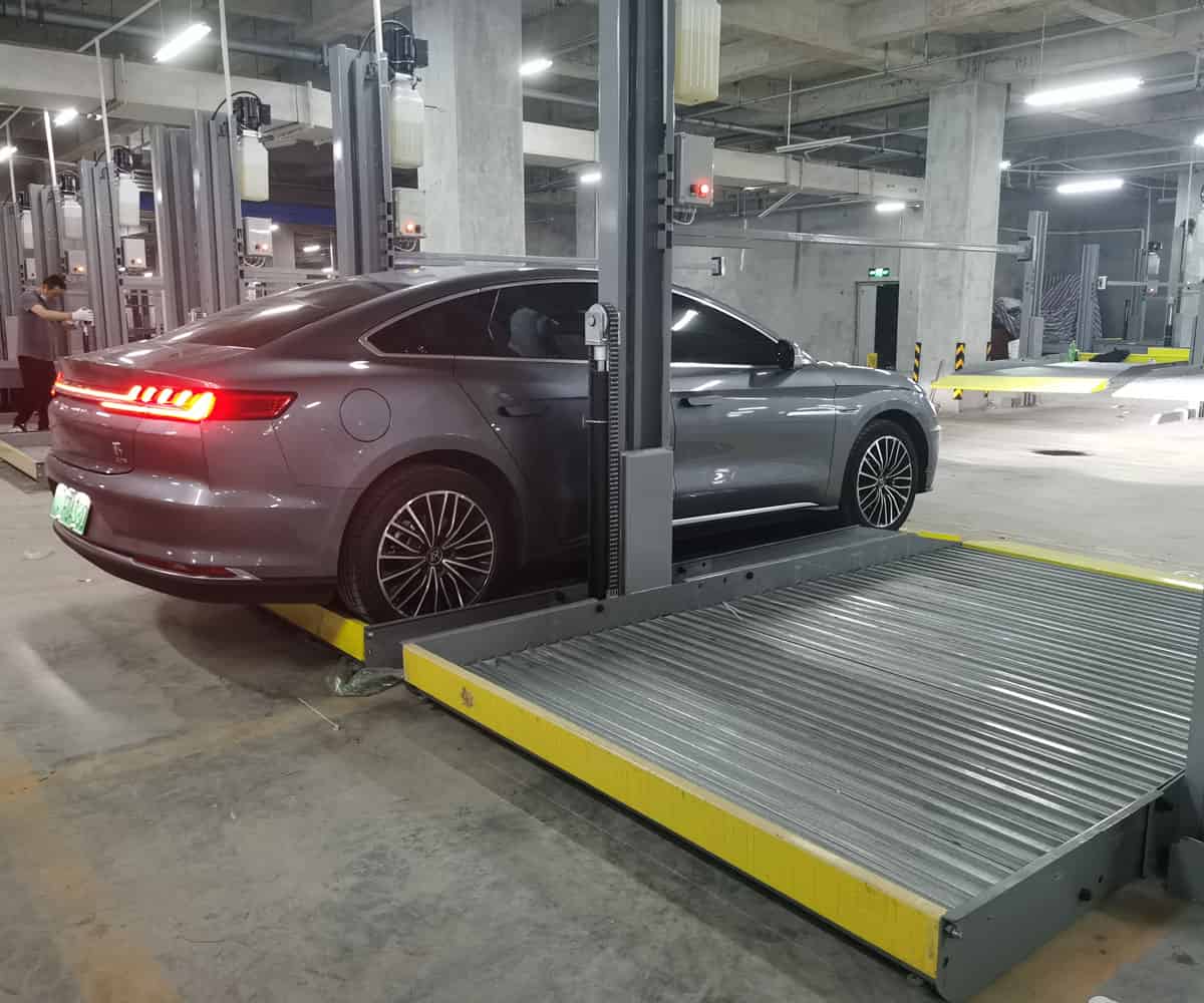 四柱簡易升降停車庫回購